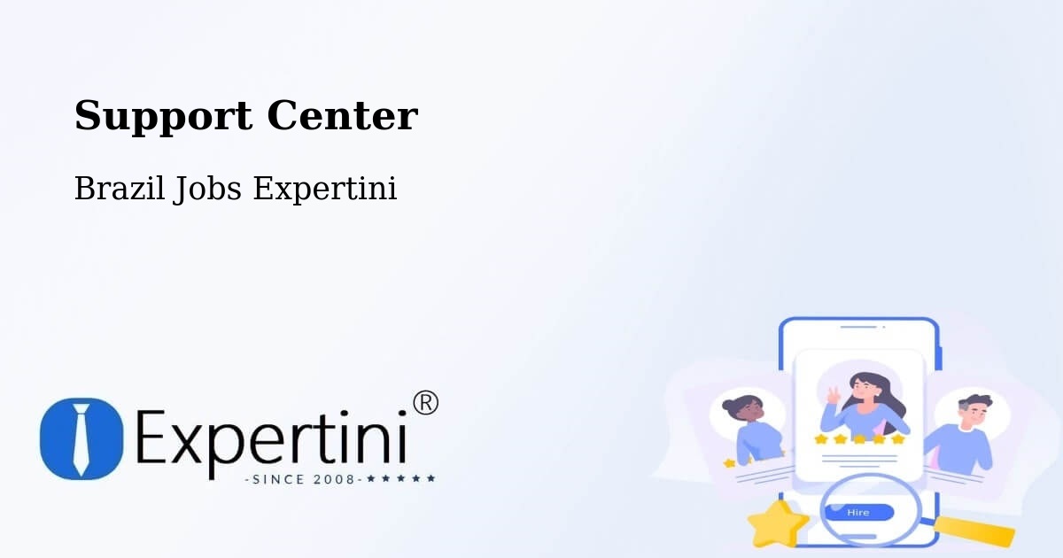 Support Services – Palmópolis - Brazil Jobs Expertini